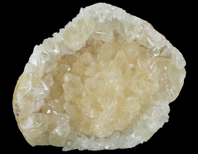 Fluorescent Calcite Geode - Morocco #89612